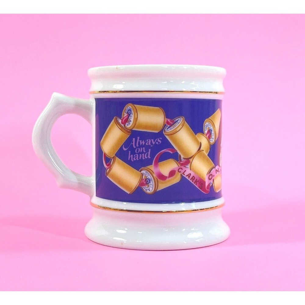 Franklin Mint Clark's Thread 'The Corner Store Collection' Porcelain Mug